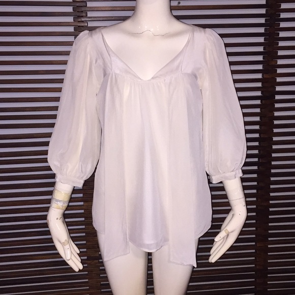 Leona by Lauren Leonard blouse - Picture 1 of 8